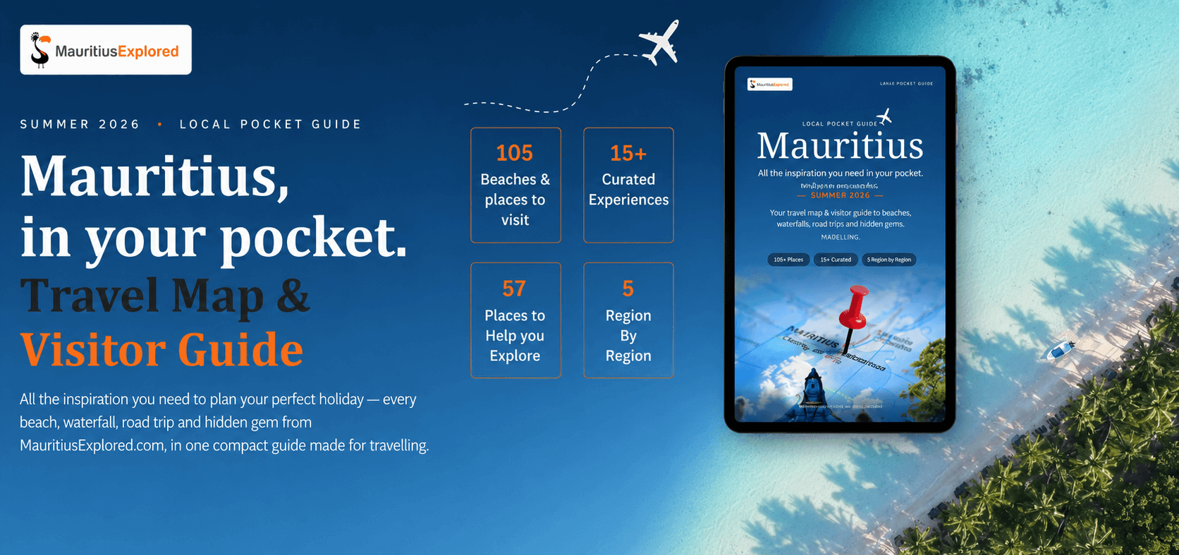 Mauritius Summer 2026 pocket guide cover
