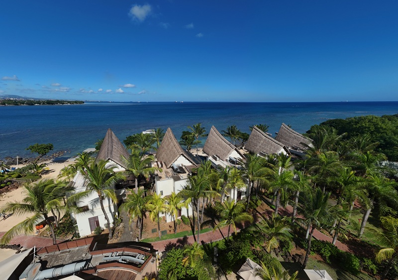 Mauritius resort and coastal landscape