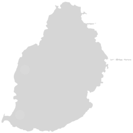 Mauritius Routenkarte