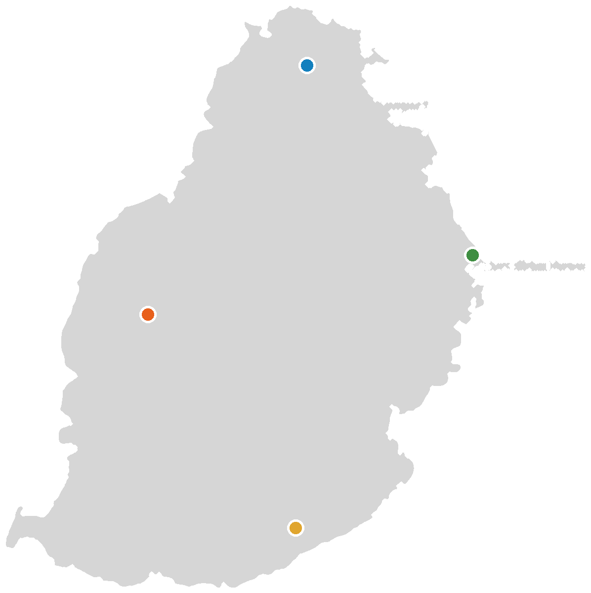 Strandrestaurants auf Mauritius