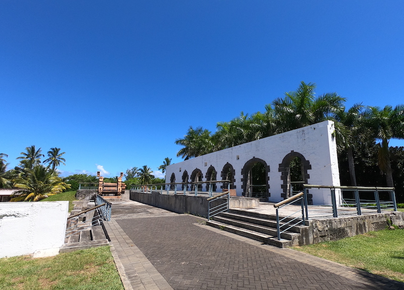 Place du Moulin in the south at Heritage in Mauritius