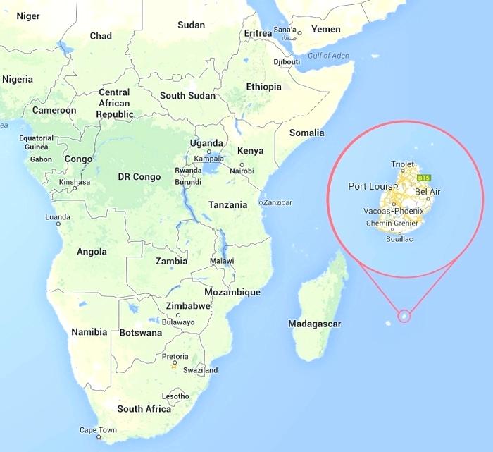 Where is Mauritius. Mauritius Map