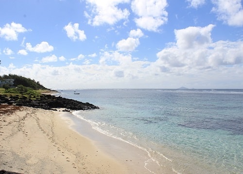 Poste lafayette beach in Mauritius
